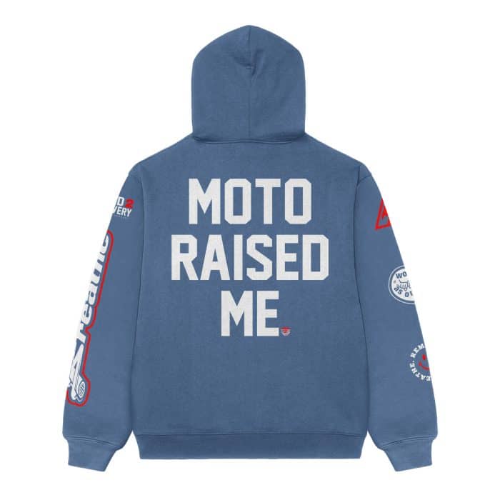 Back of hoodie